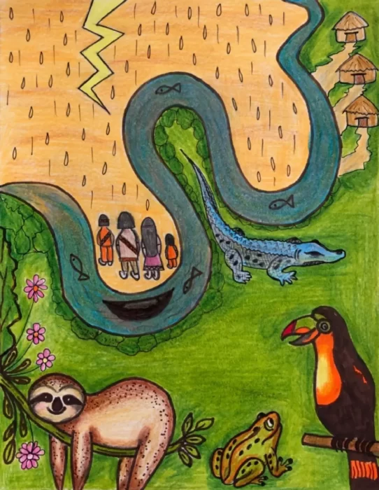 El nacimiento del río Amazonas de María Antonia Jordán Duque